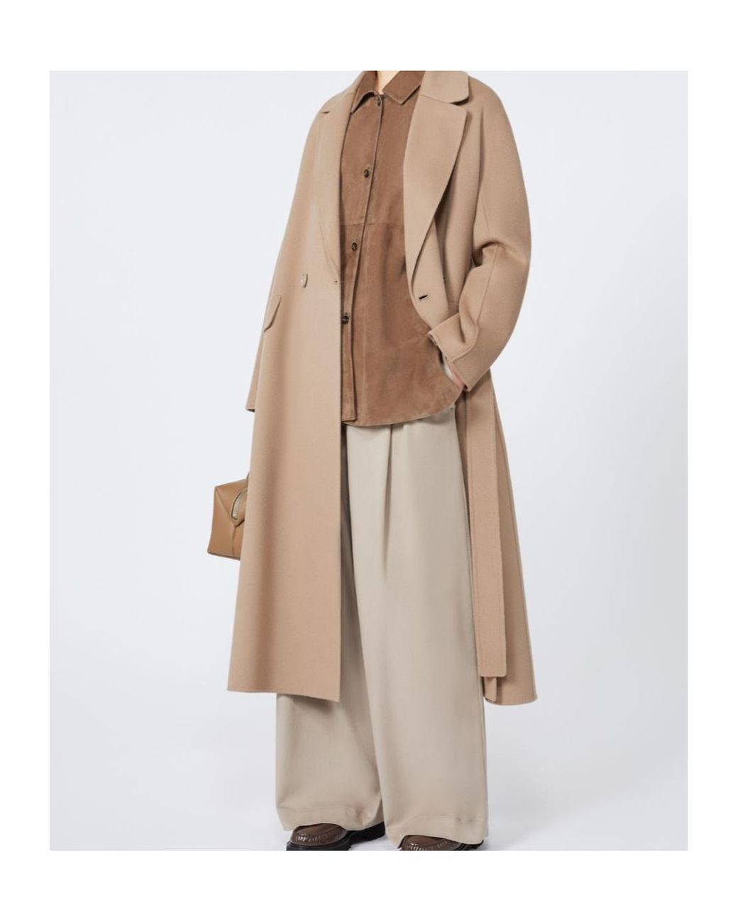 Max Mara Natural 'S Wide Leg Trousers