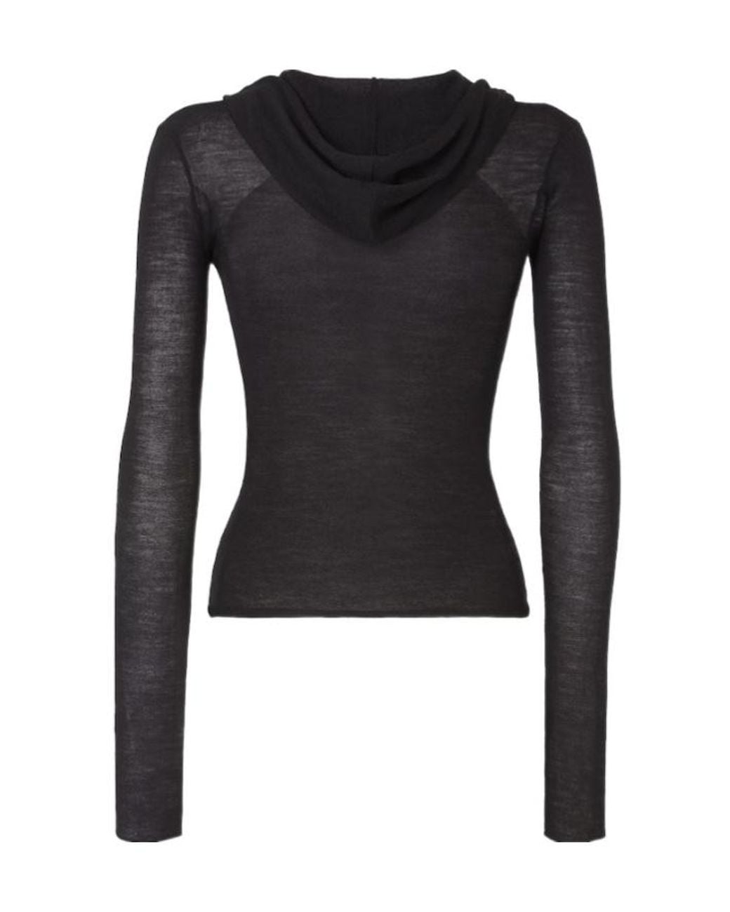Fendi Black Wool Yarn Sweater