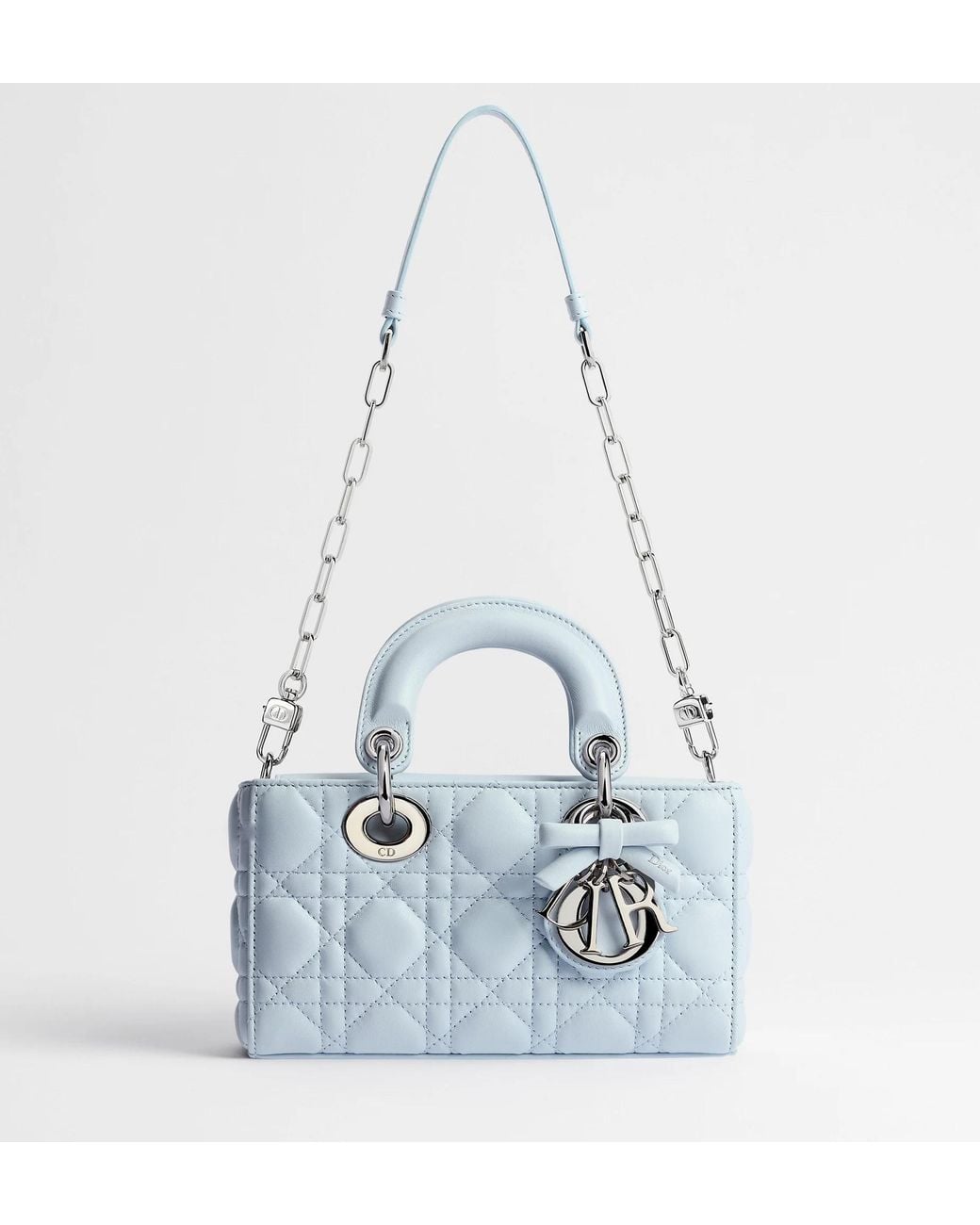 Dior Blue Mini Lady D-Joy Shoulder Bag