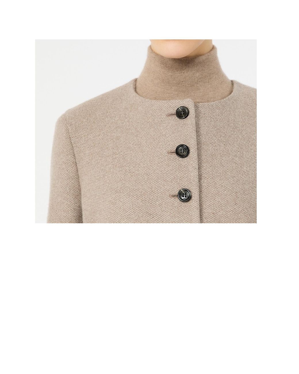 Max Mara Natural Cashmere Jacket