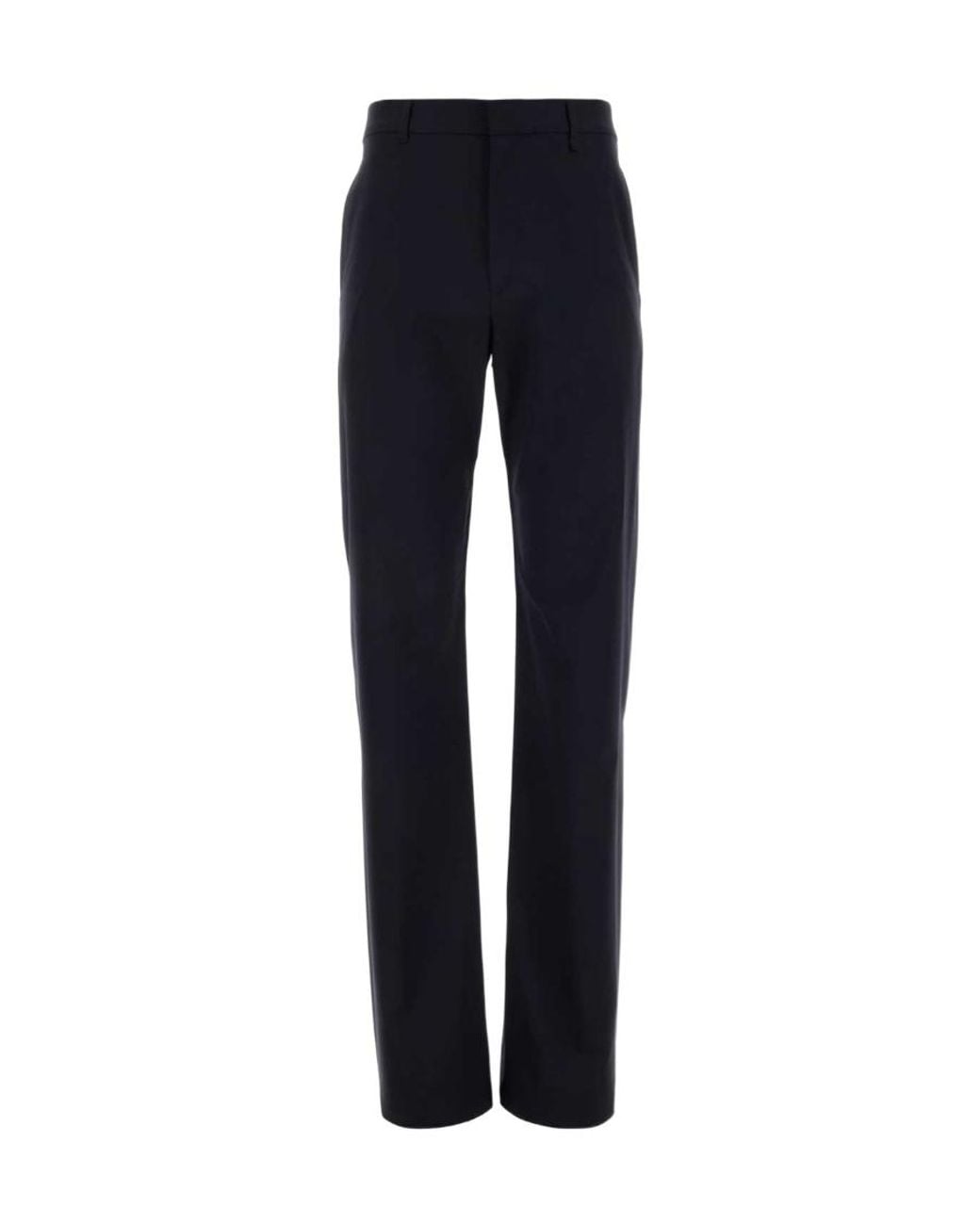 Givenchy Blue Straight-Leg Tailored Trousers for men