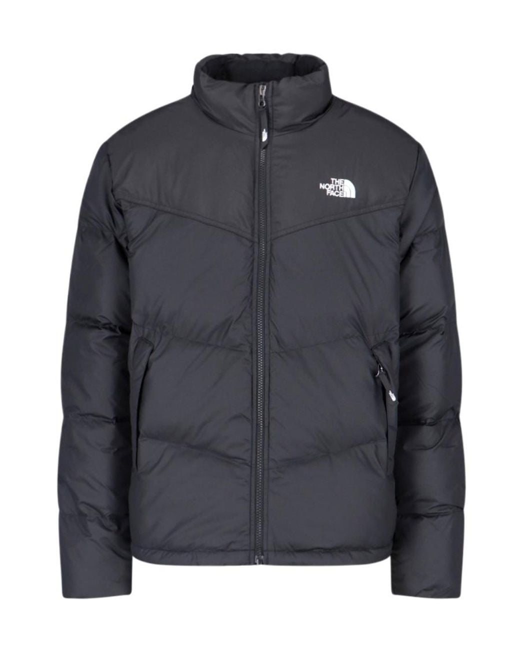 The North Face Black Saikuru Logo Embroidered Jacket for men