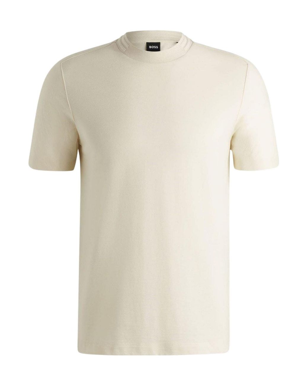 Boss White Neck Shortsleeve Tshirt for men