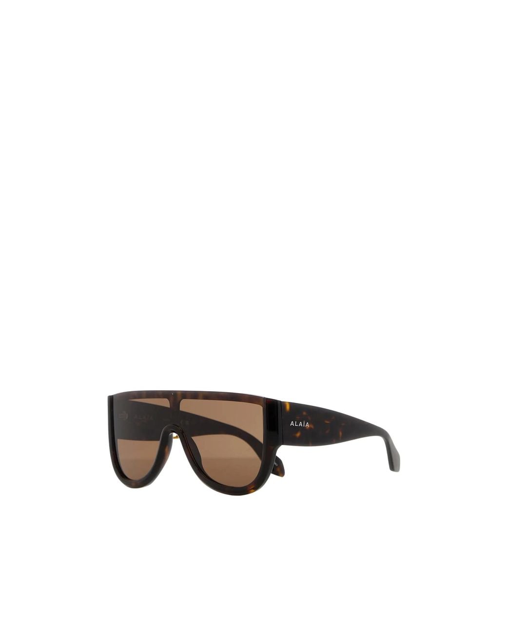 Alaïa Multicolor Alaïa Shield Printed Acetate Sunglasses