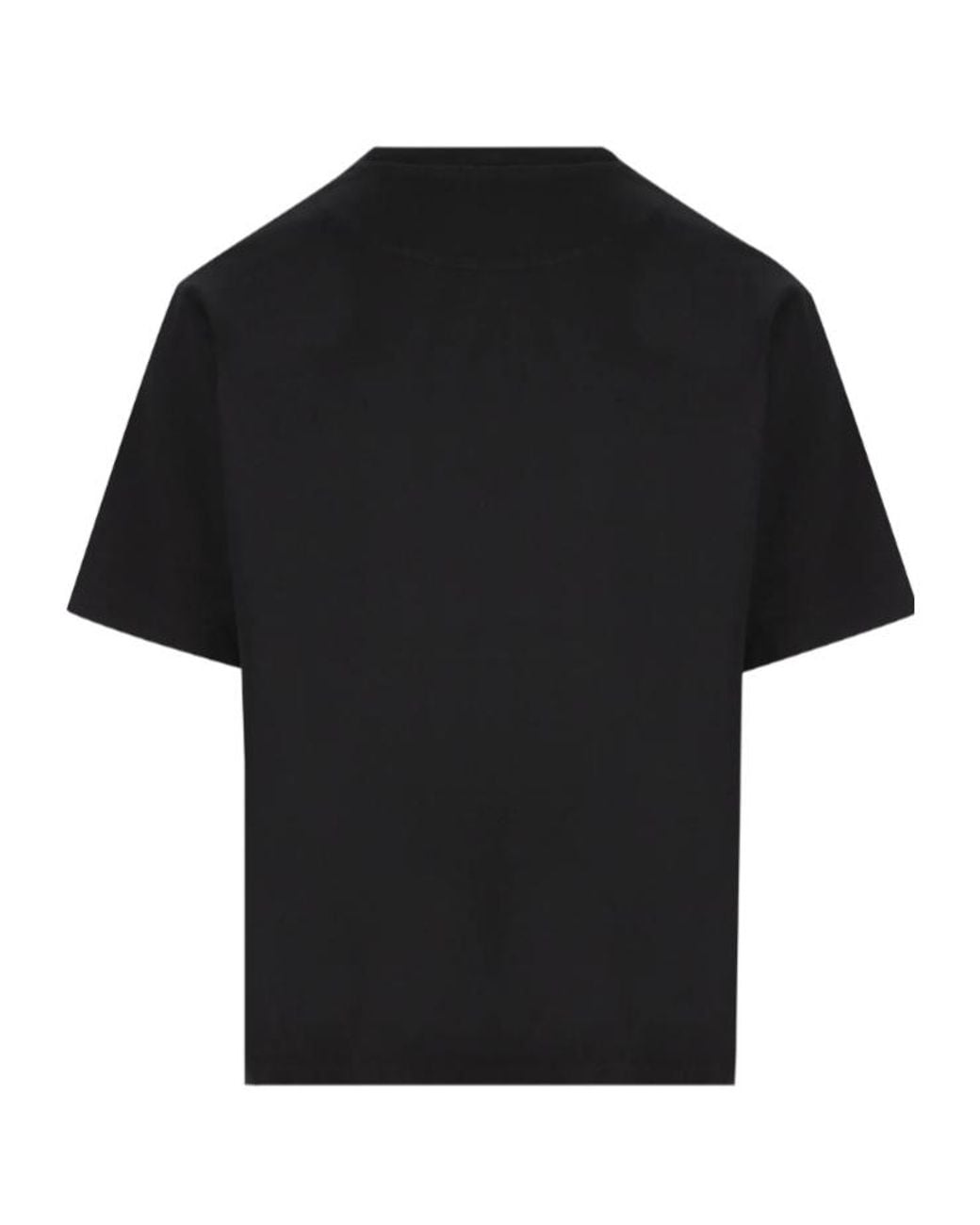 Massimo Osti Studio Black Logo Print T-Shirt for men