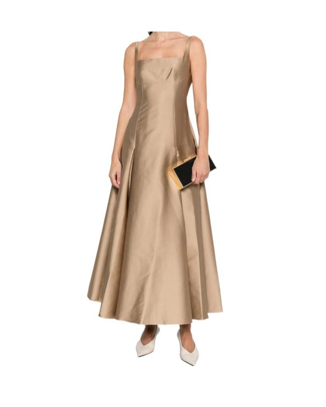 Roland Mouret Natural Sleeveless Dress