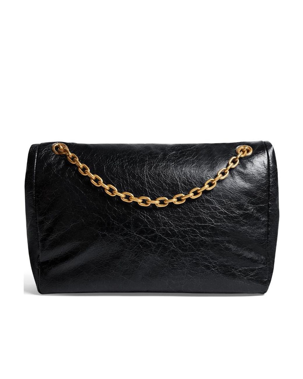 Balenciaga Black Monaco Medium Chain Shoulder Bag