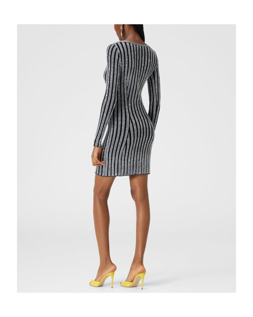 Missoni Black Vertical Stripe Dress