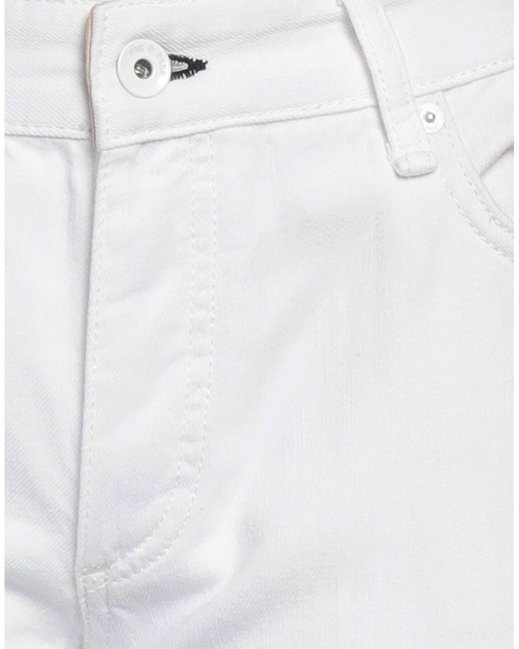 Rag & Bone White Solid Color Casual Jeans