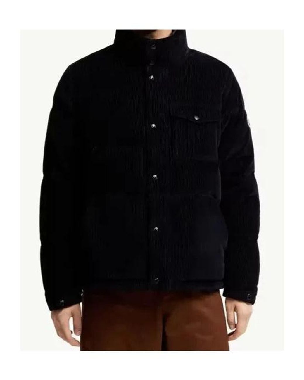 Moncler Blue Serrant Padded Jacket for men