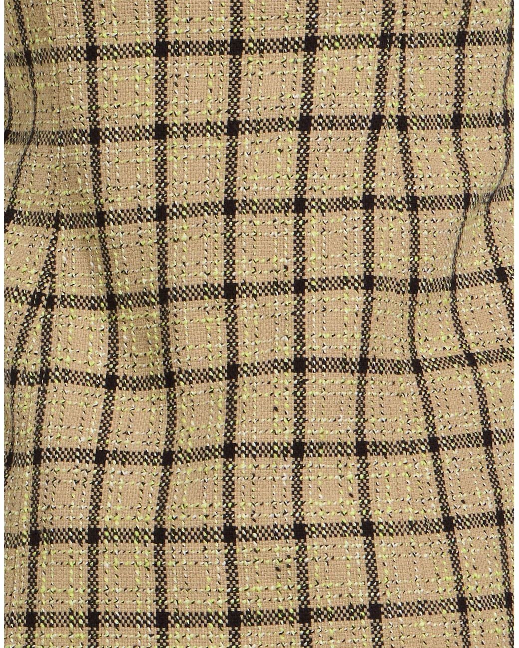 Ganni Metallic Plaid Camisole