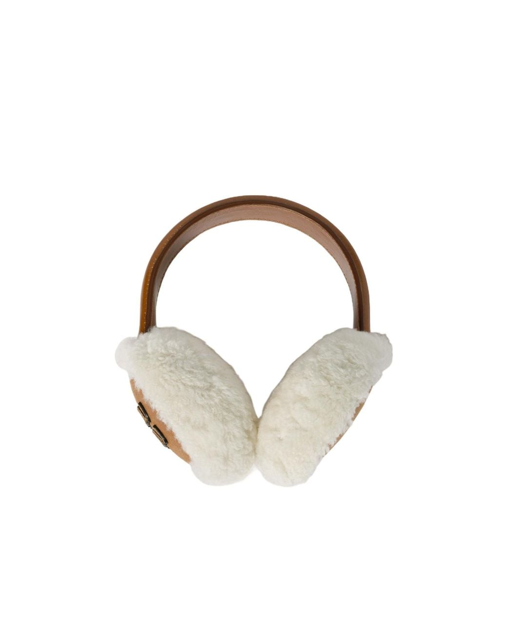 Miu Miu Metallic Logo-Detailed Earmuffs