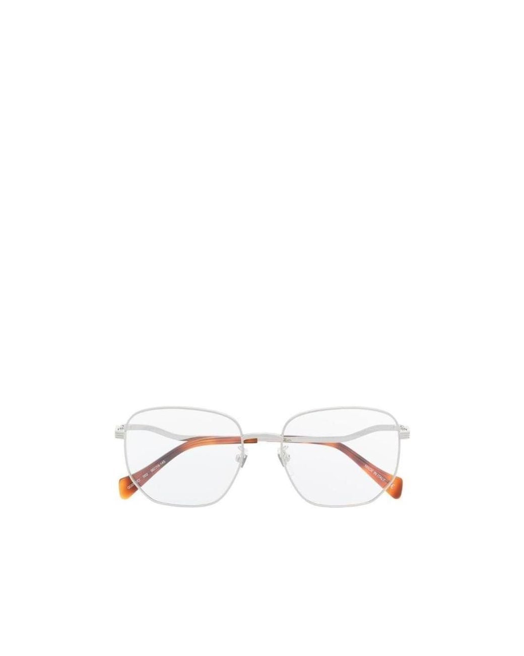 Gucci Natural Eyewear Square Frame Glasses