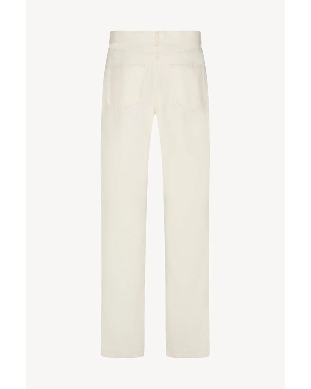 The Row Burty Jeans in White | Lyst