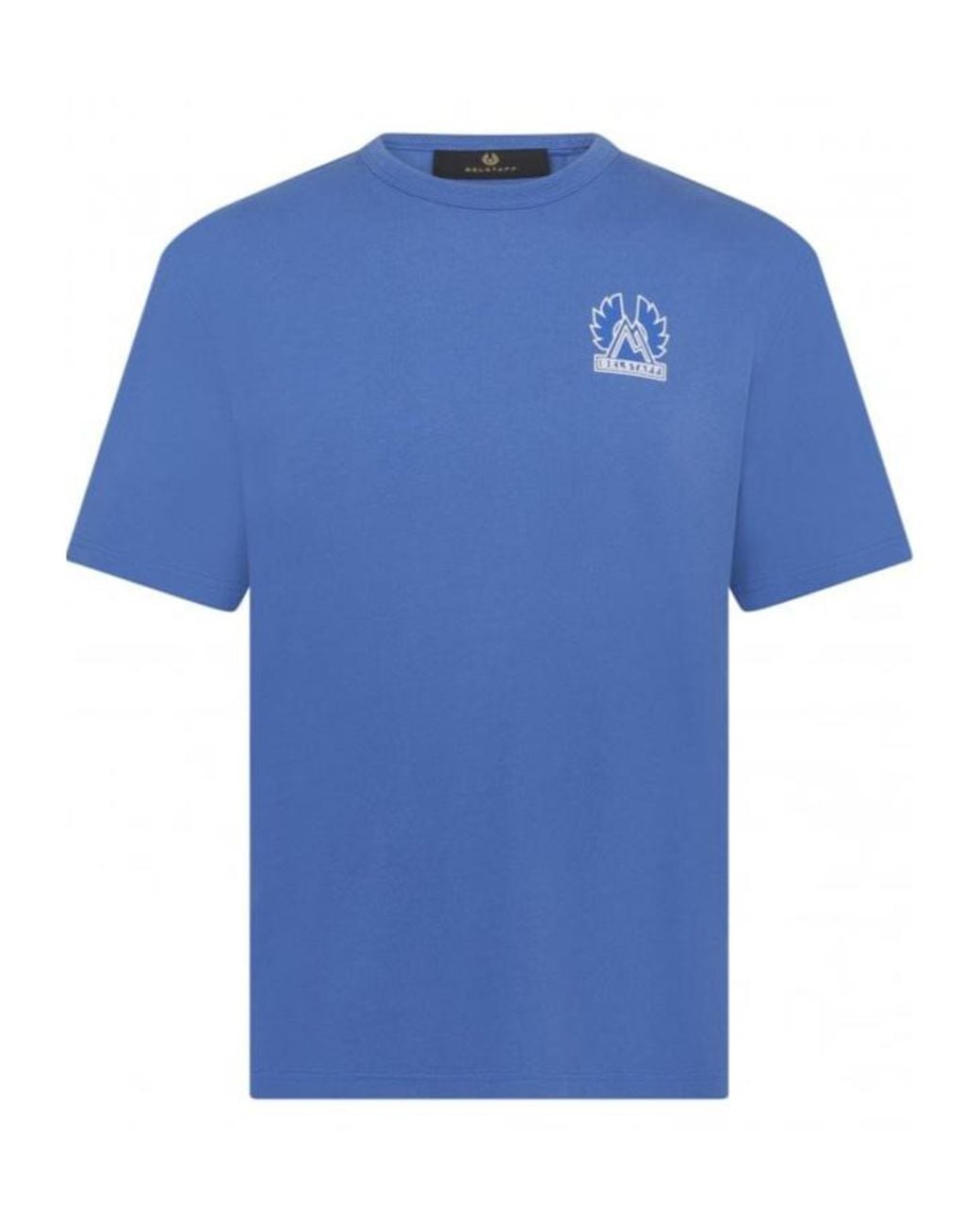 Belstaff Blue Short-Sleeved T-Shirt for men
