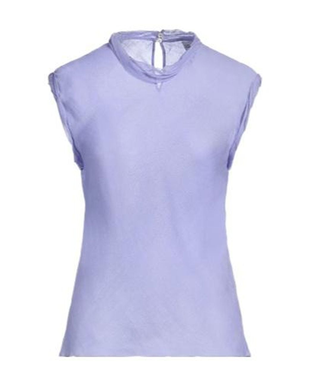 Tory Burch Purple Lilac Top Silk