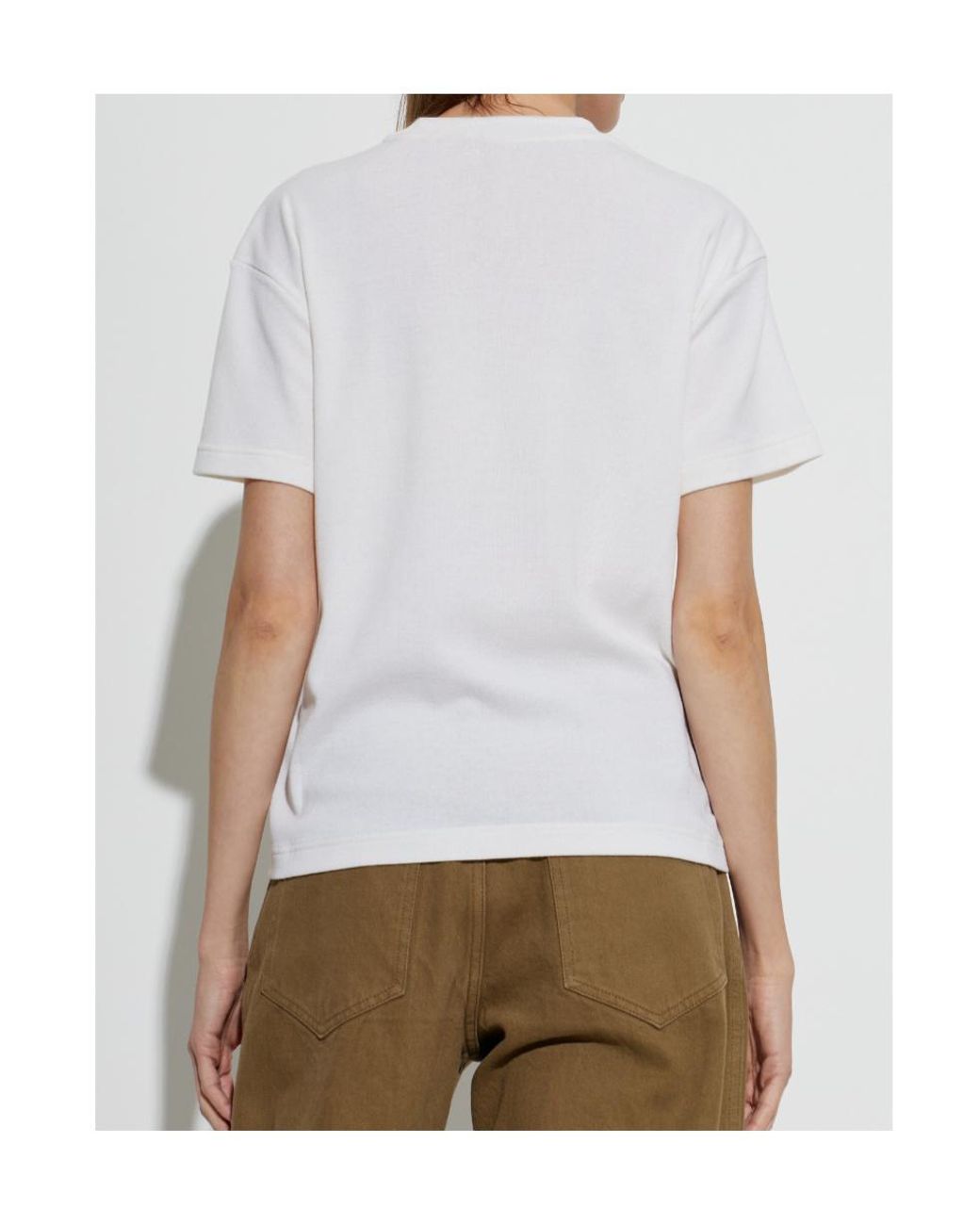 Jil Sander White Short-Sleeved T-Shirt