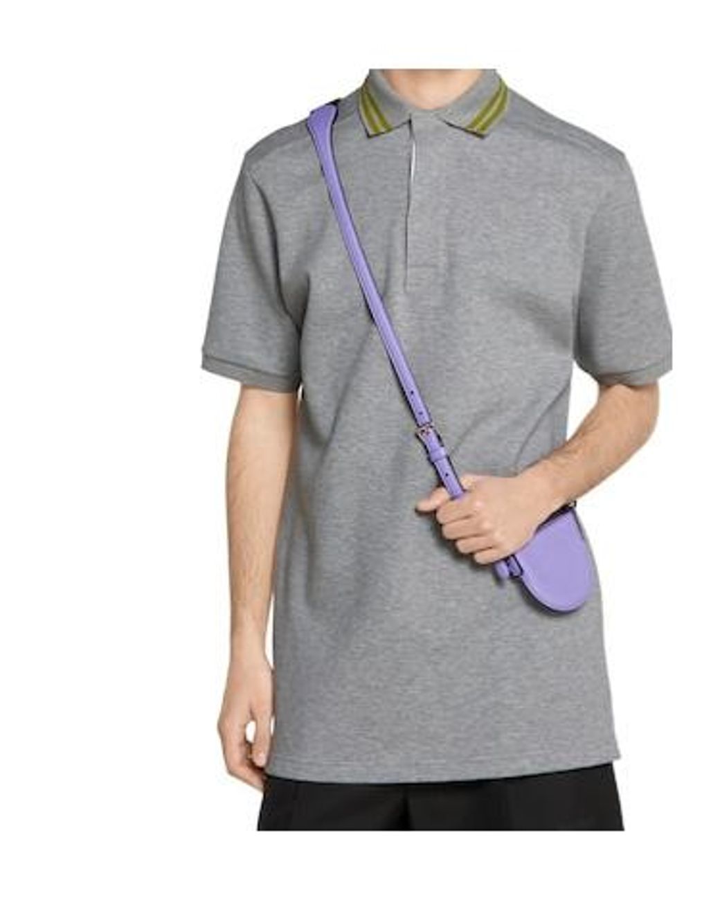 Gucci Purple B Super Mini Bag for men