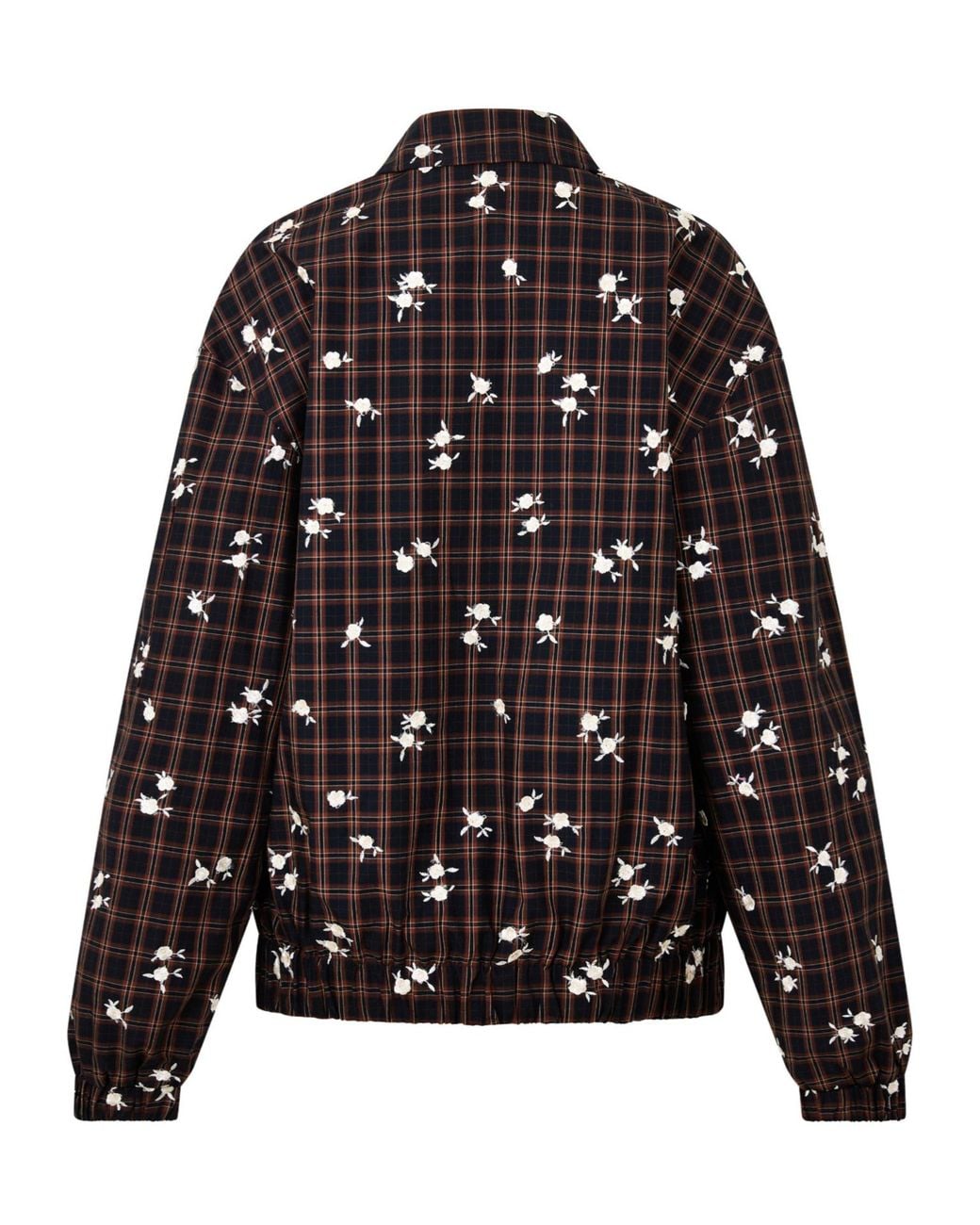 Ganni Black Dyed Bomber Jacket