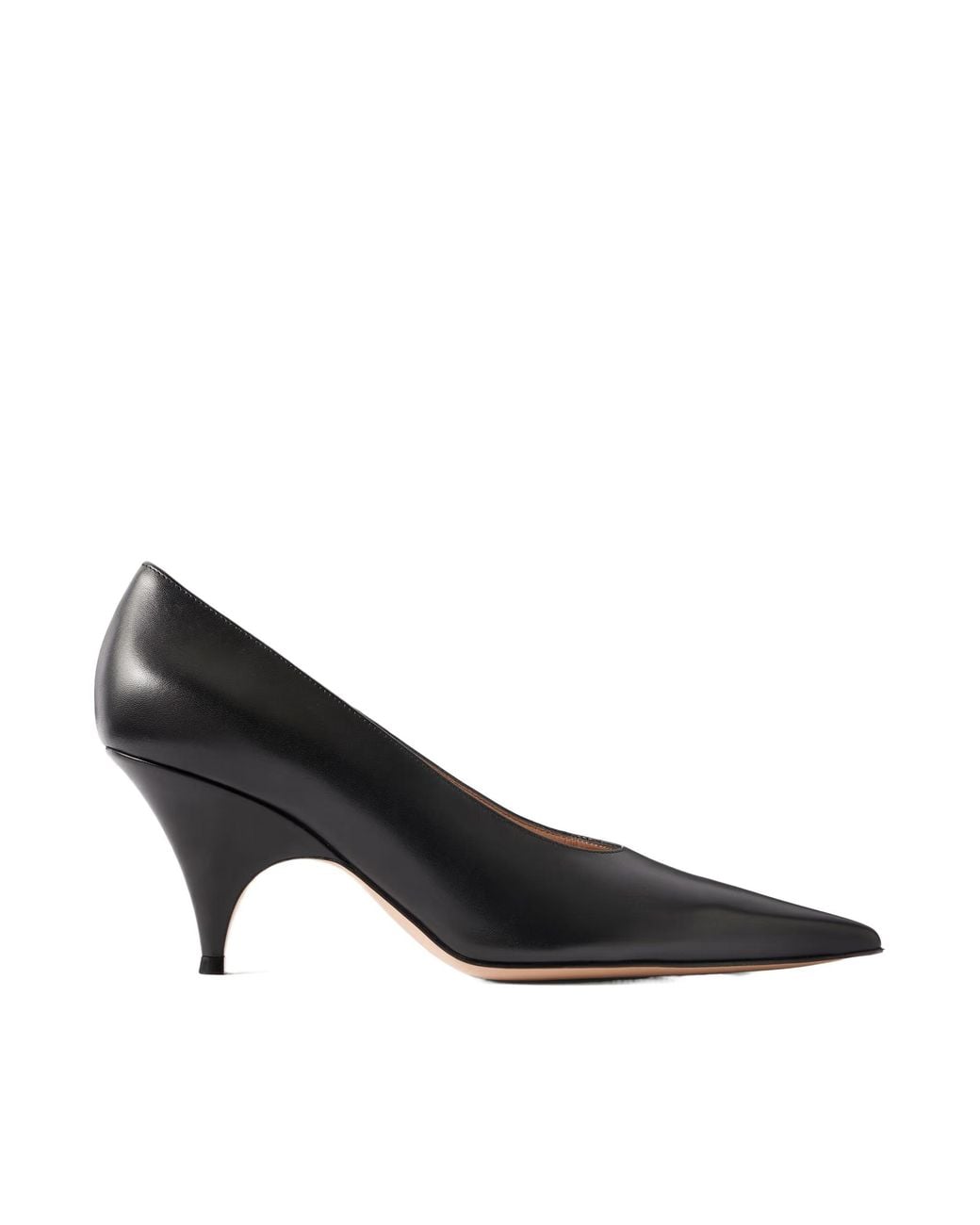 Gianvito Rossi Black Simple Yet Retro High Heels