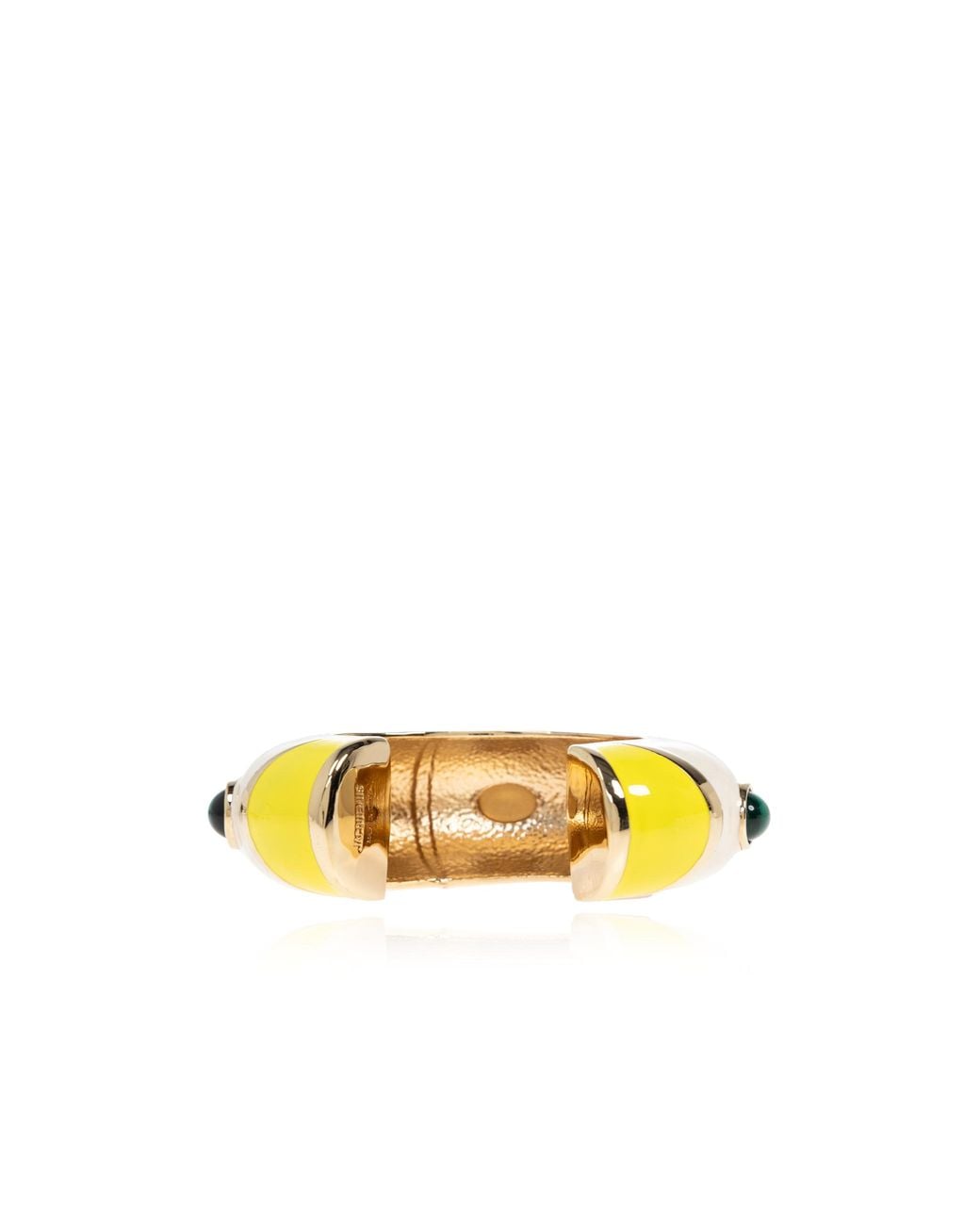 Jacquemus Yellow Embellished Bracelet