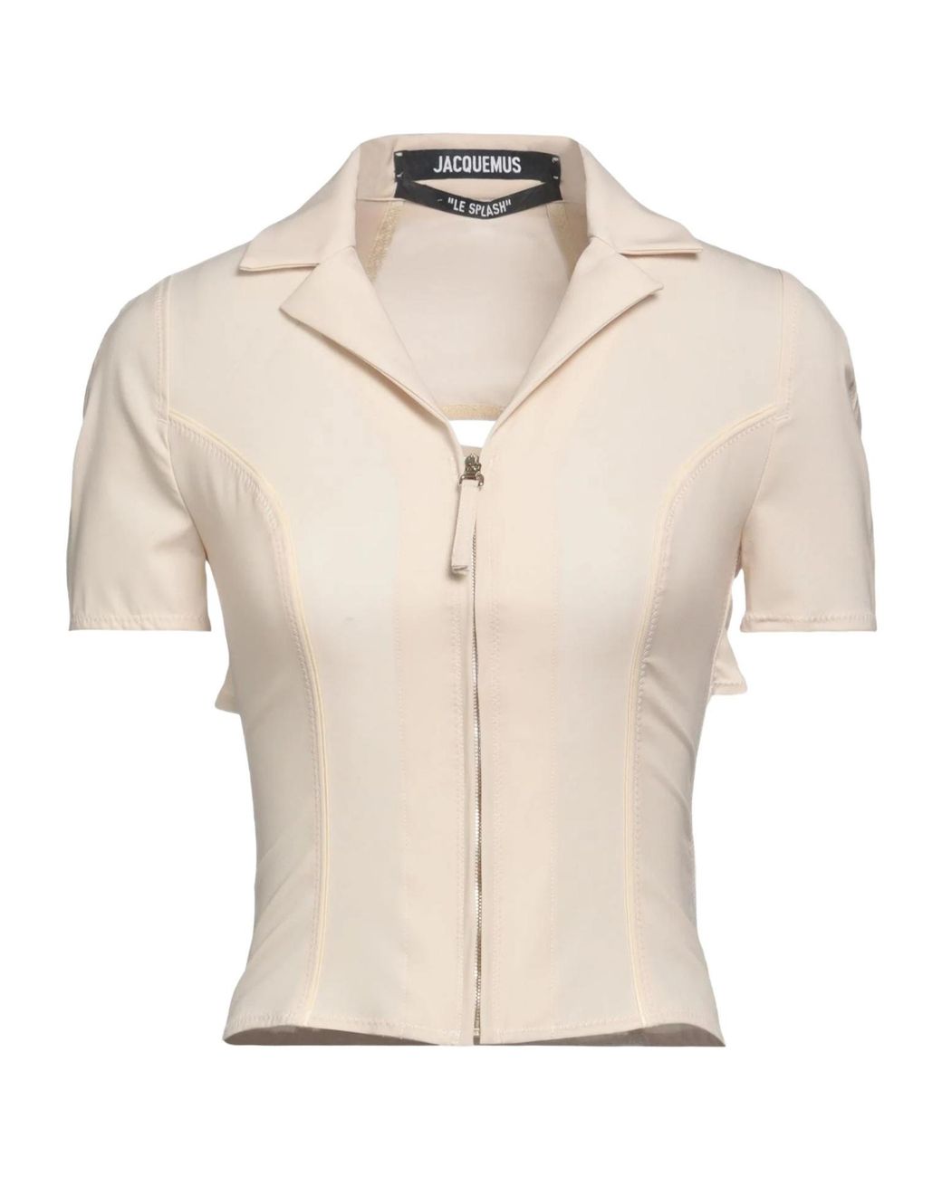 Jacquemus Natural Solid Colour Shirts
