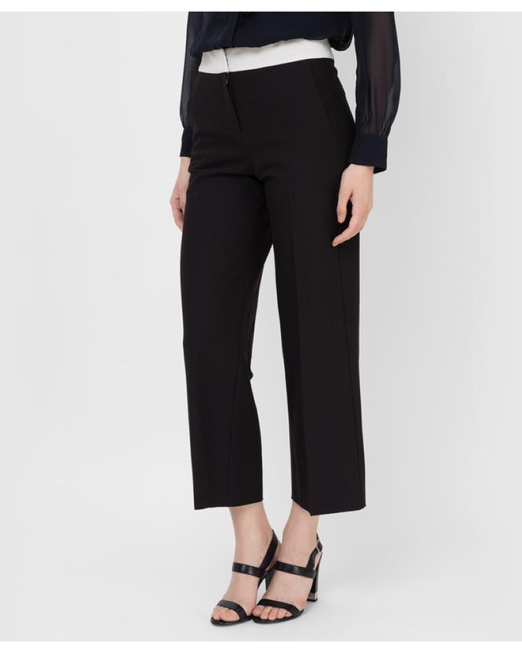 Max Mara Black Pocket Casual Pants