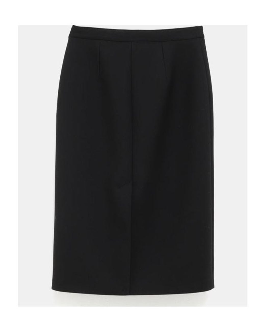 Céline Black Straight Skirt