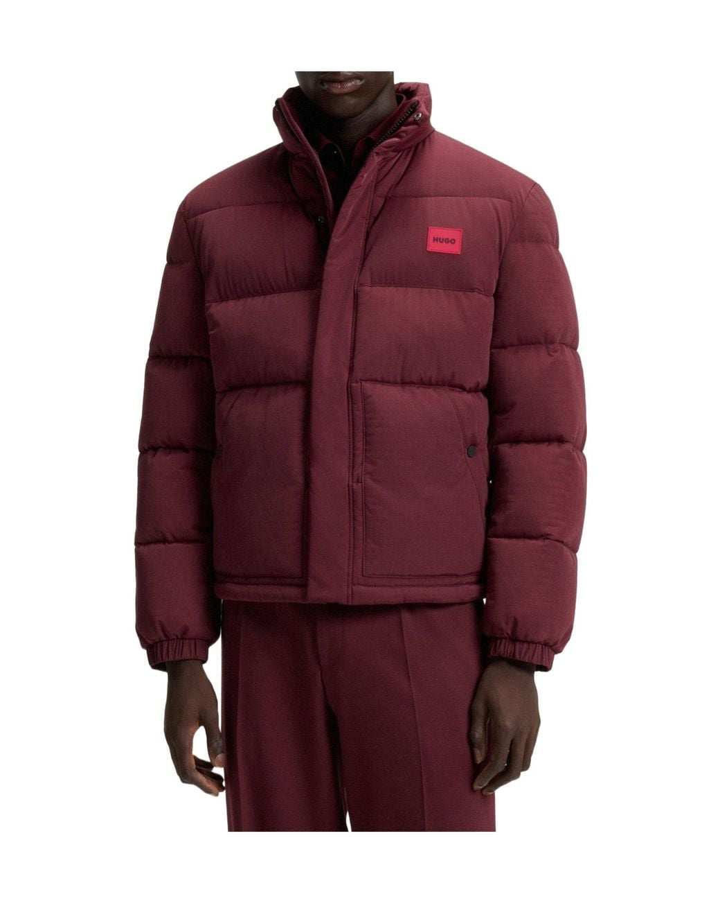 Boss Red Short Puffer Jacket for men