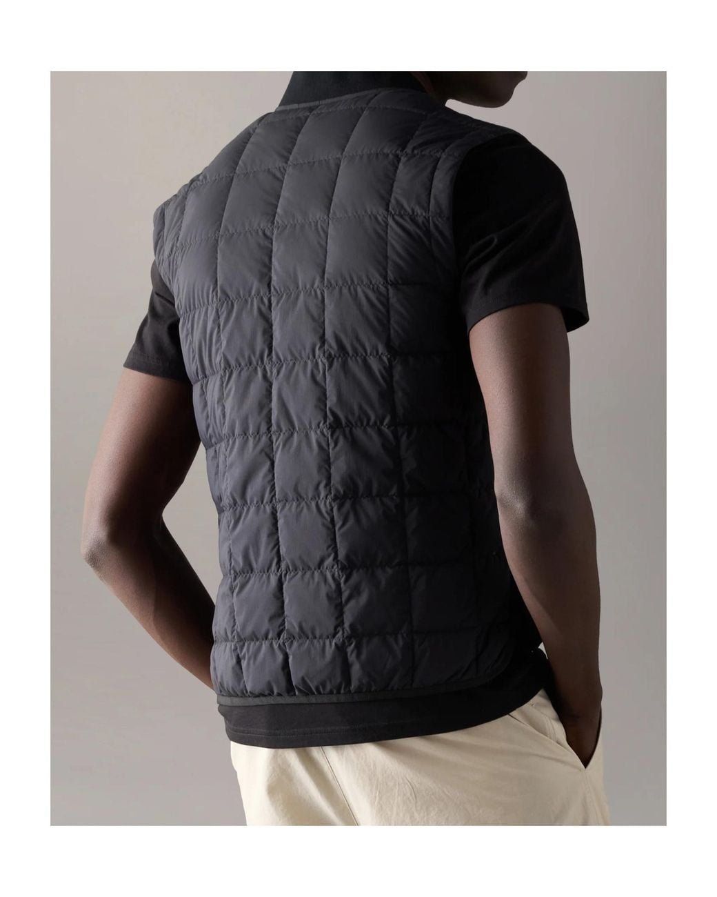 Moose Knuckles Black Transit Vest for men