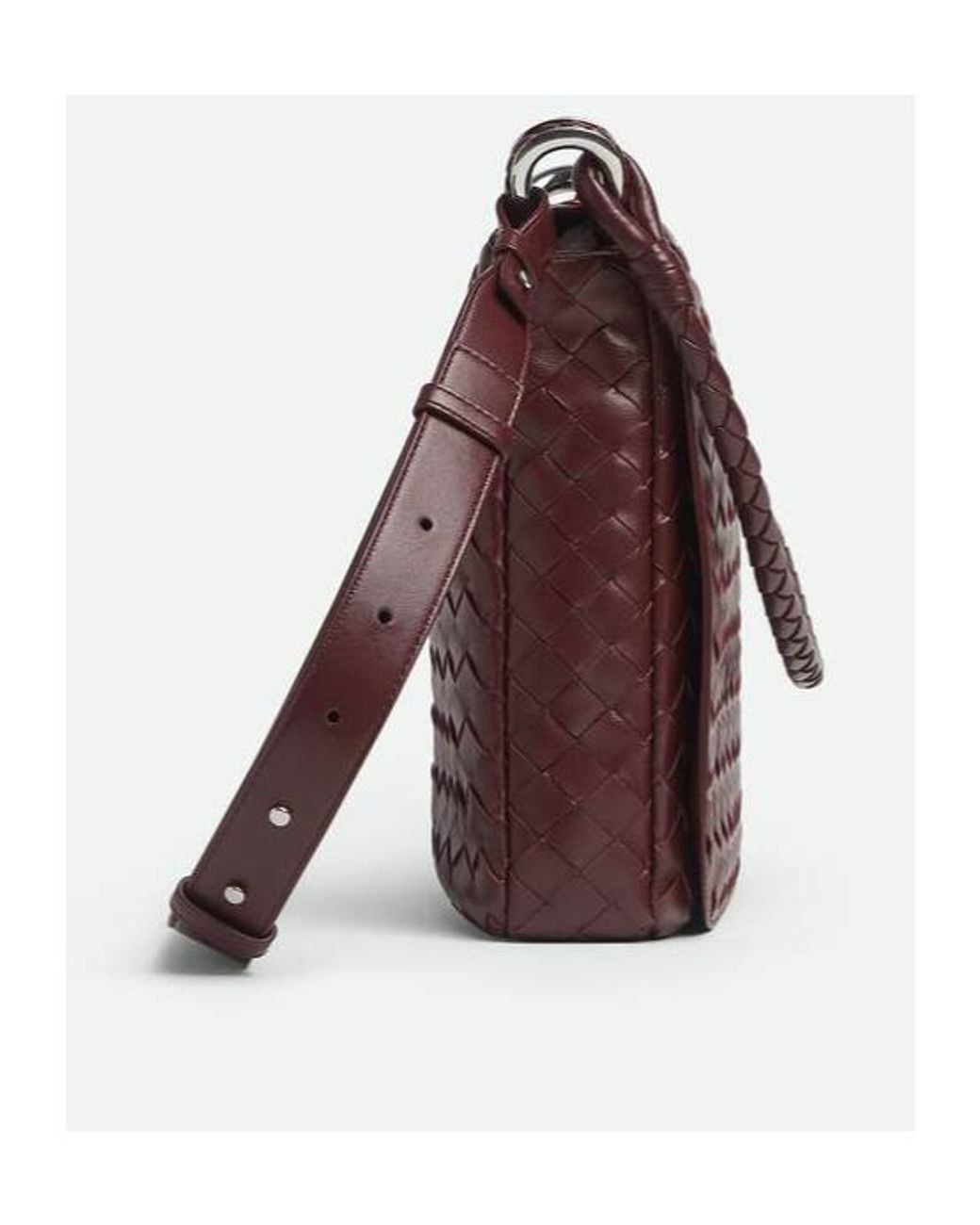 Bottega Veneta Purple Swing Messenger for men