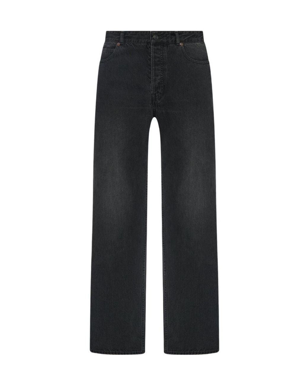 The Row Black Tarino Straight Leg Jeans for men