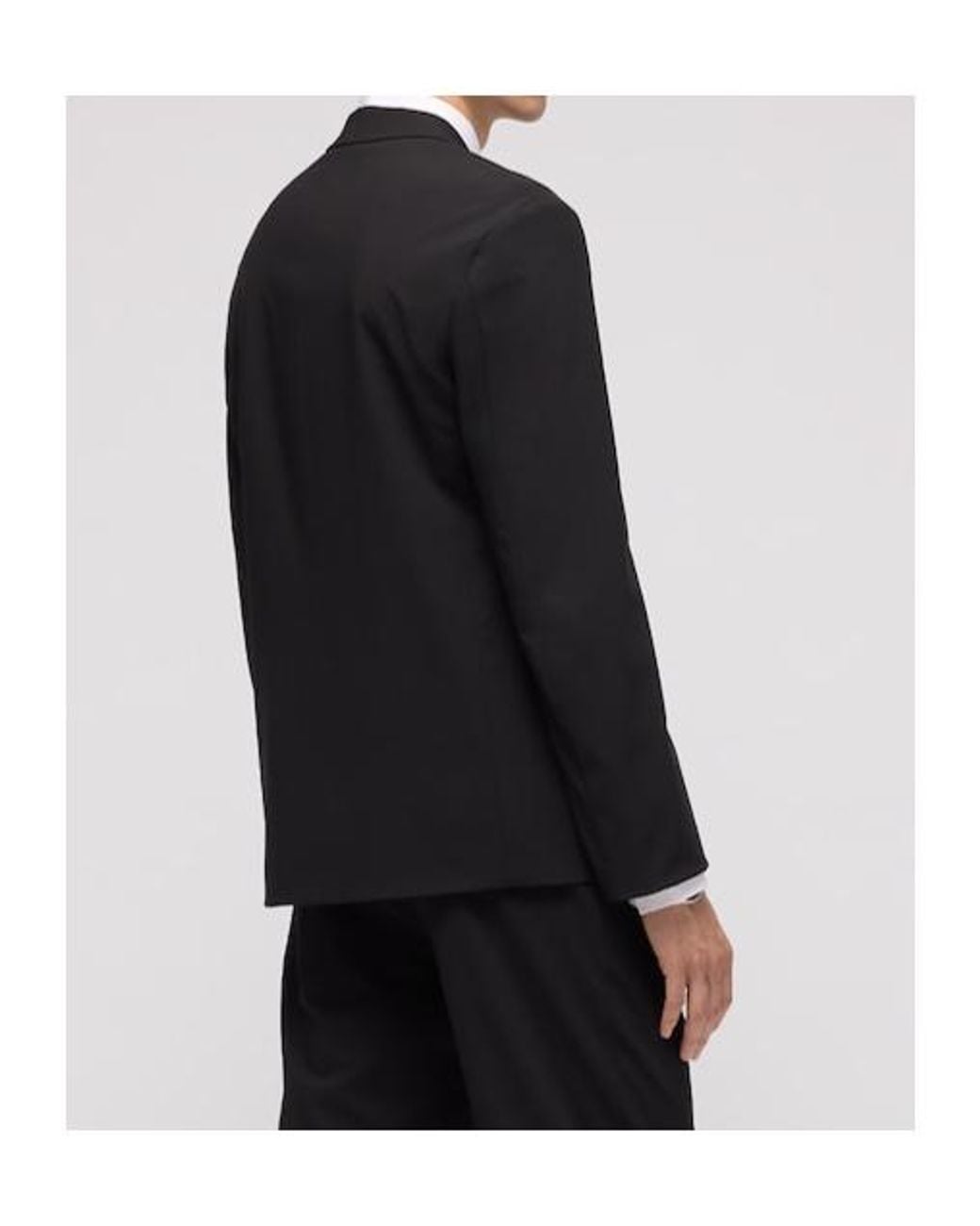 Gucci Black Technical Wool Blend Jacket for men