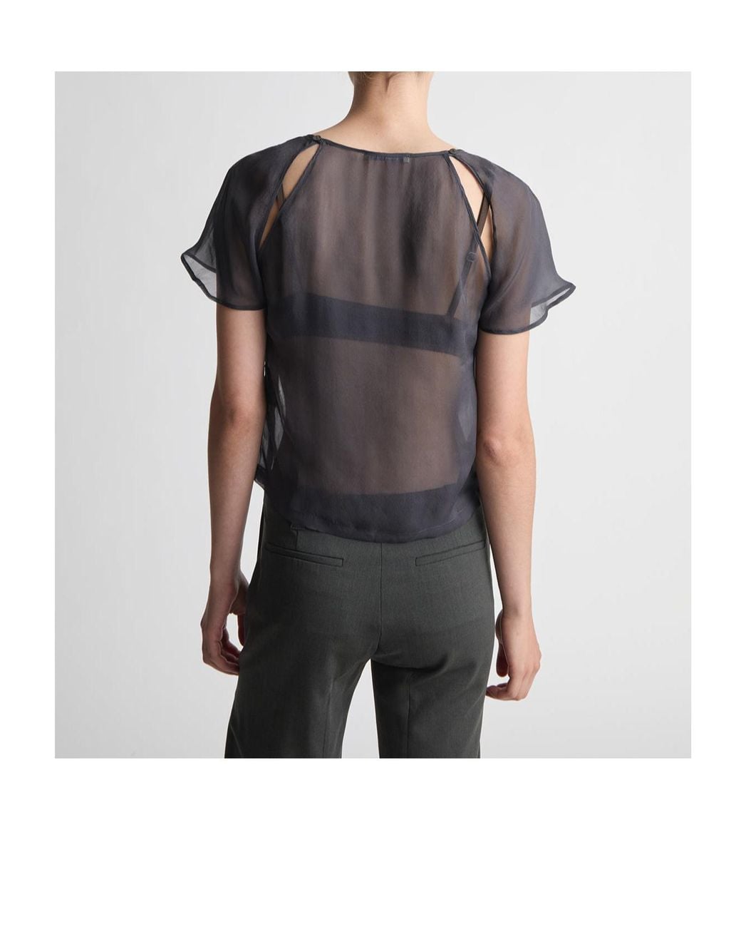 Paloma Wool Black Short-Sleeved Top