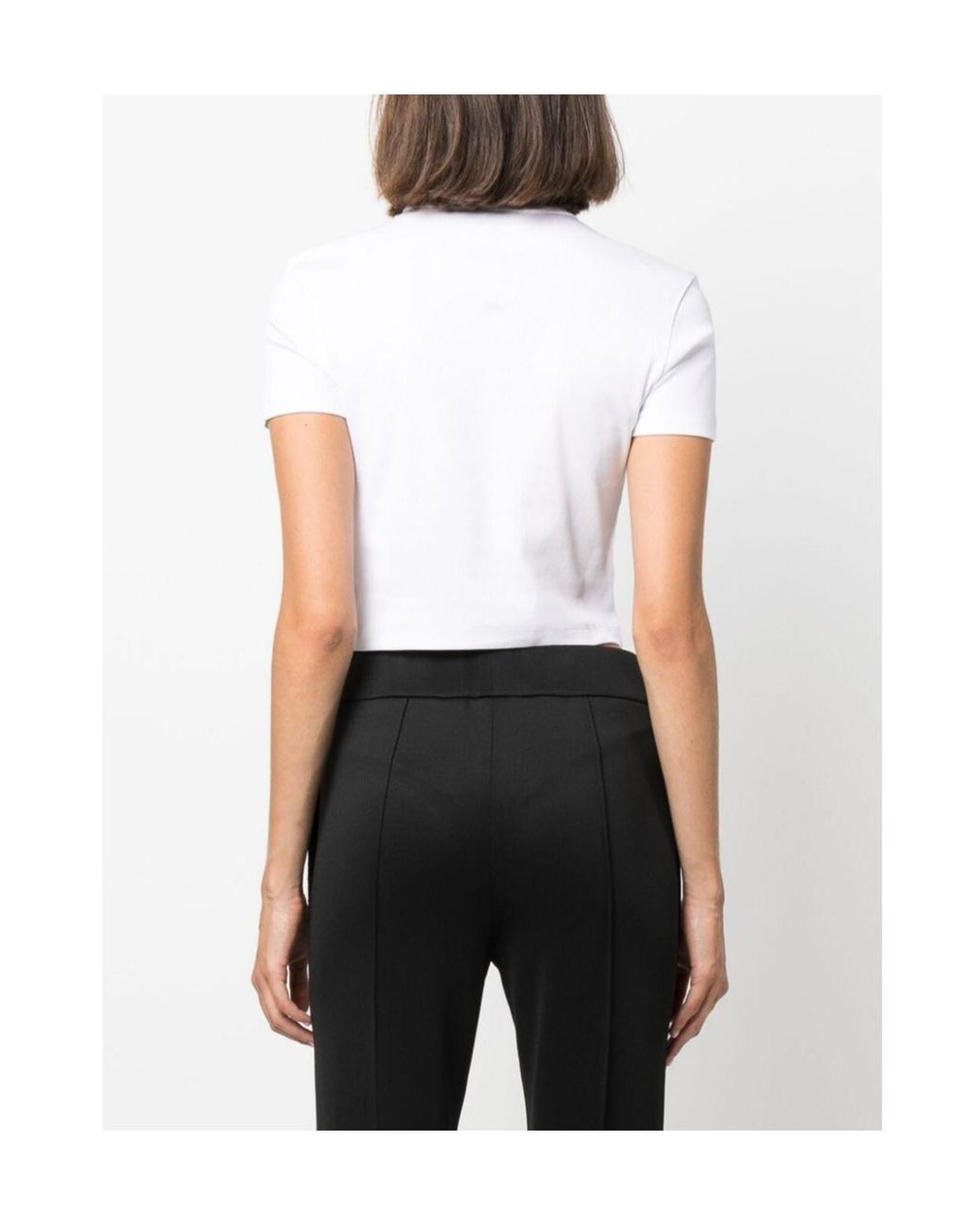 Fendi White Tops With Logo