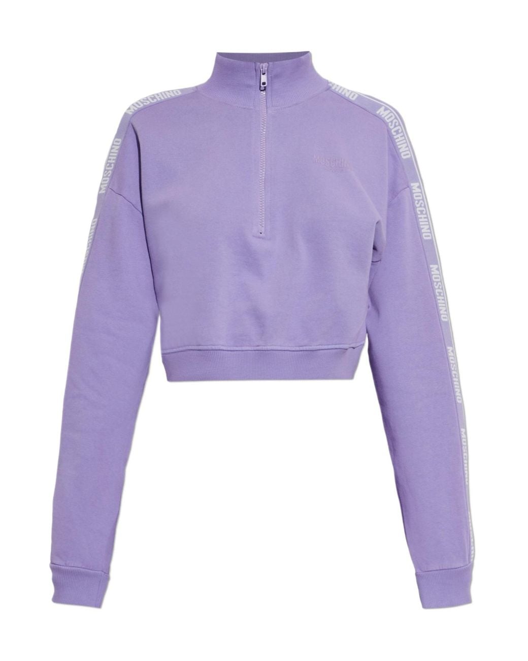 Moschino Purple Active Sweatshirt