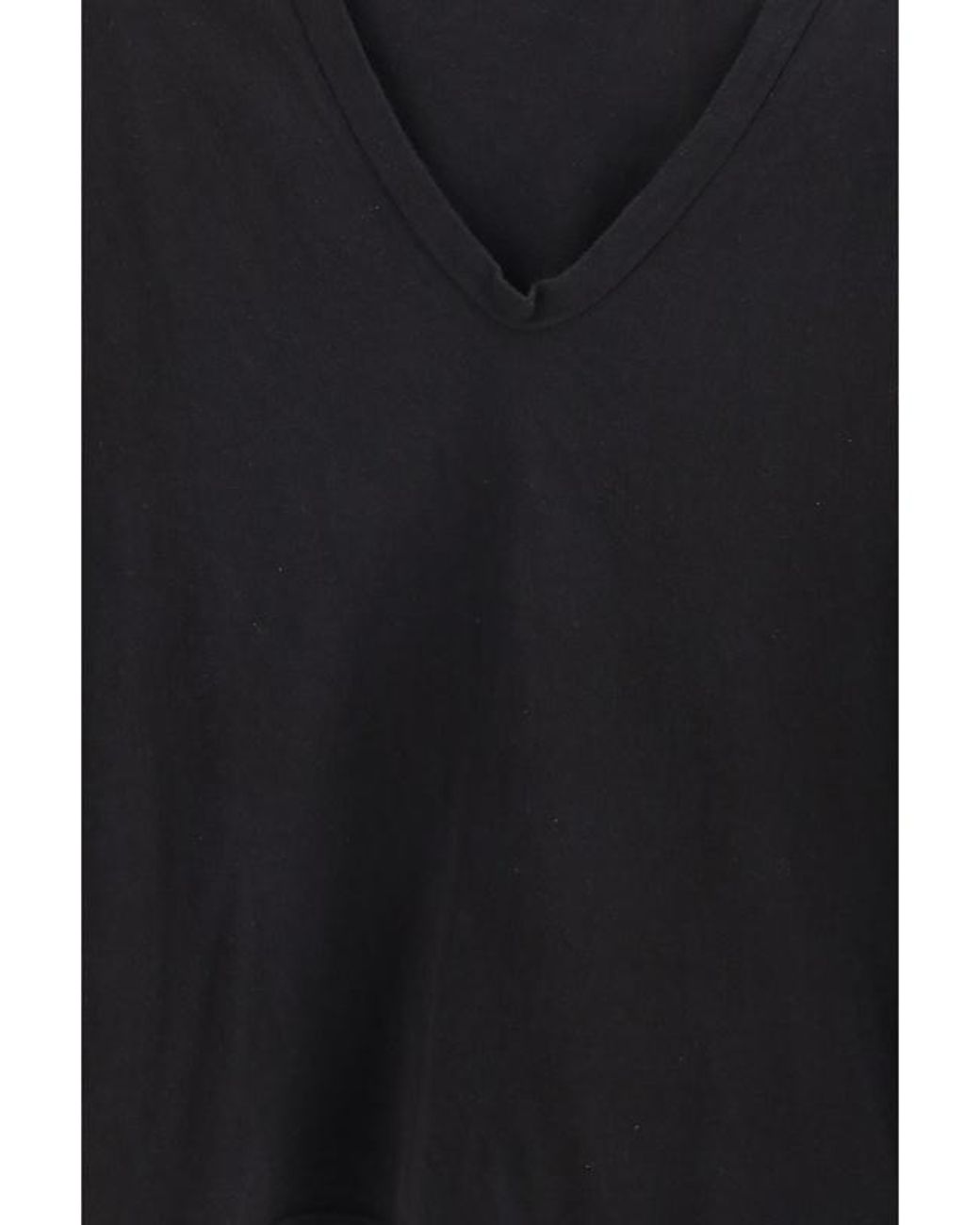 James Perse Black Cotton-Jersey T-Shirt