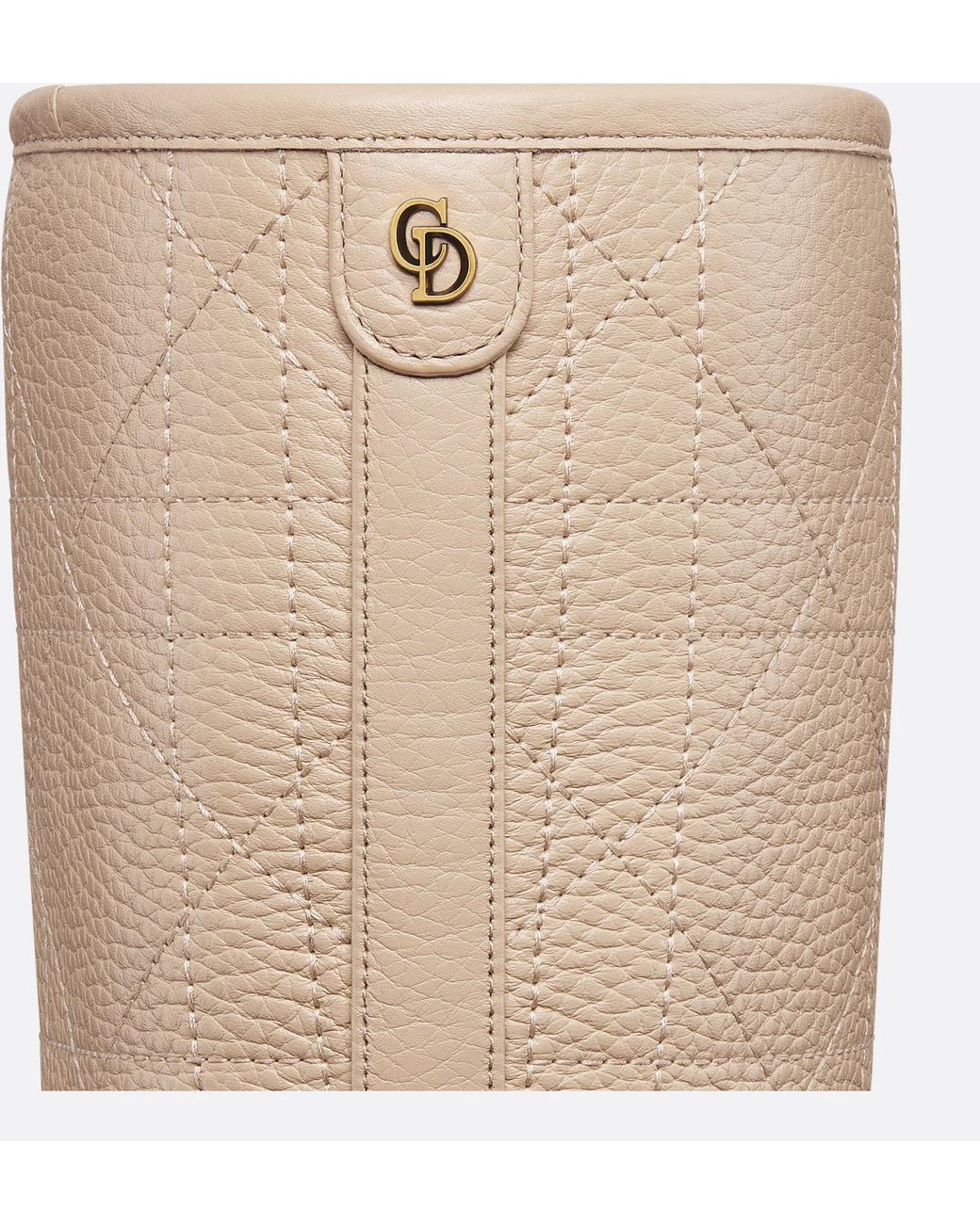 Dior White Time Heeled Boot