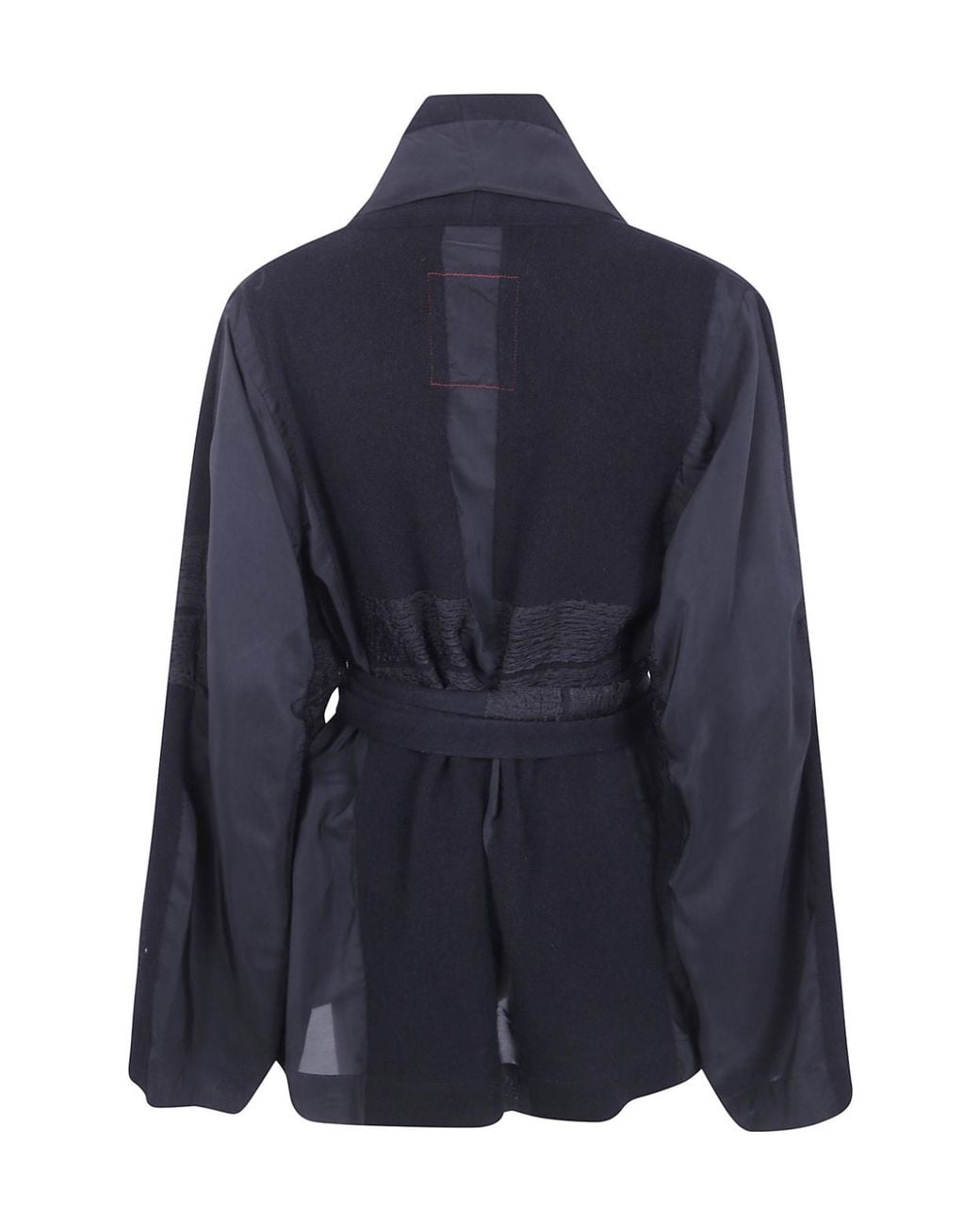 Uma Wang Blue Long-Sleeve Casual Jacket