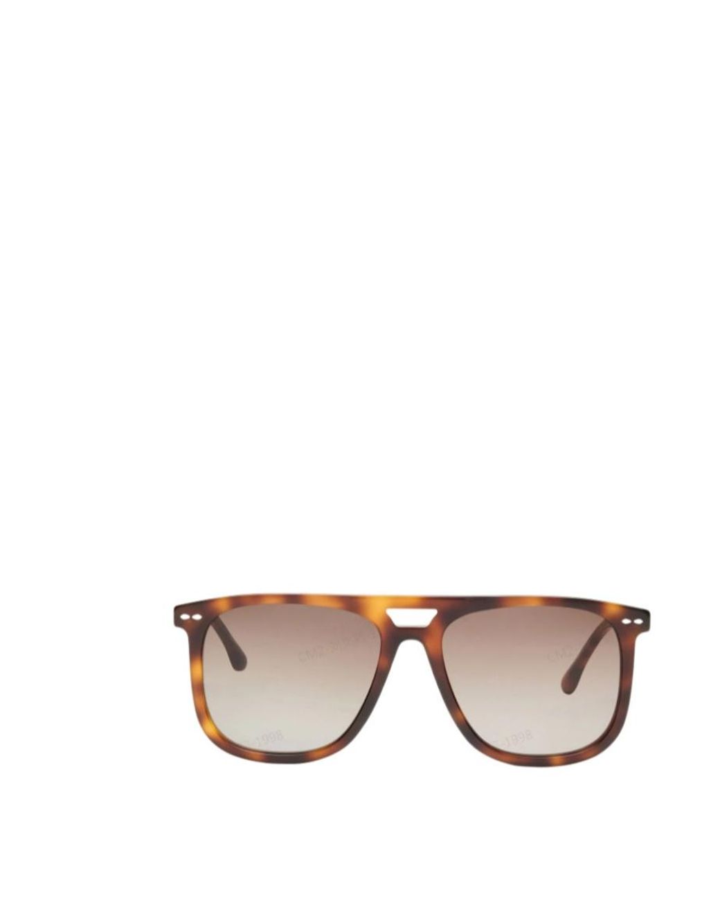 Isabel Marant Red Tortoiseshellpatterned Sunglasses
