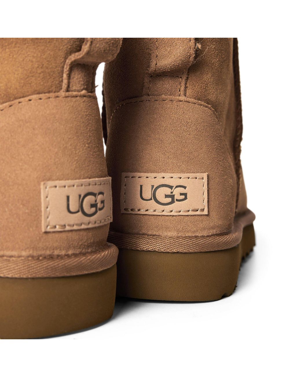 Ugg Brown Suede Mini Winter Boot