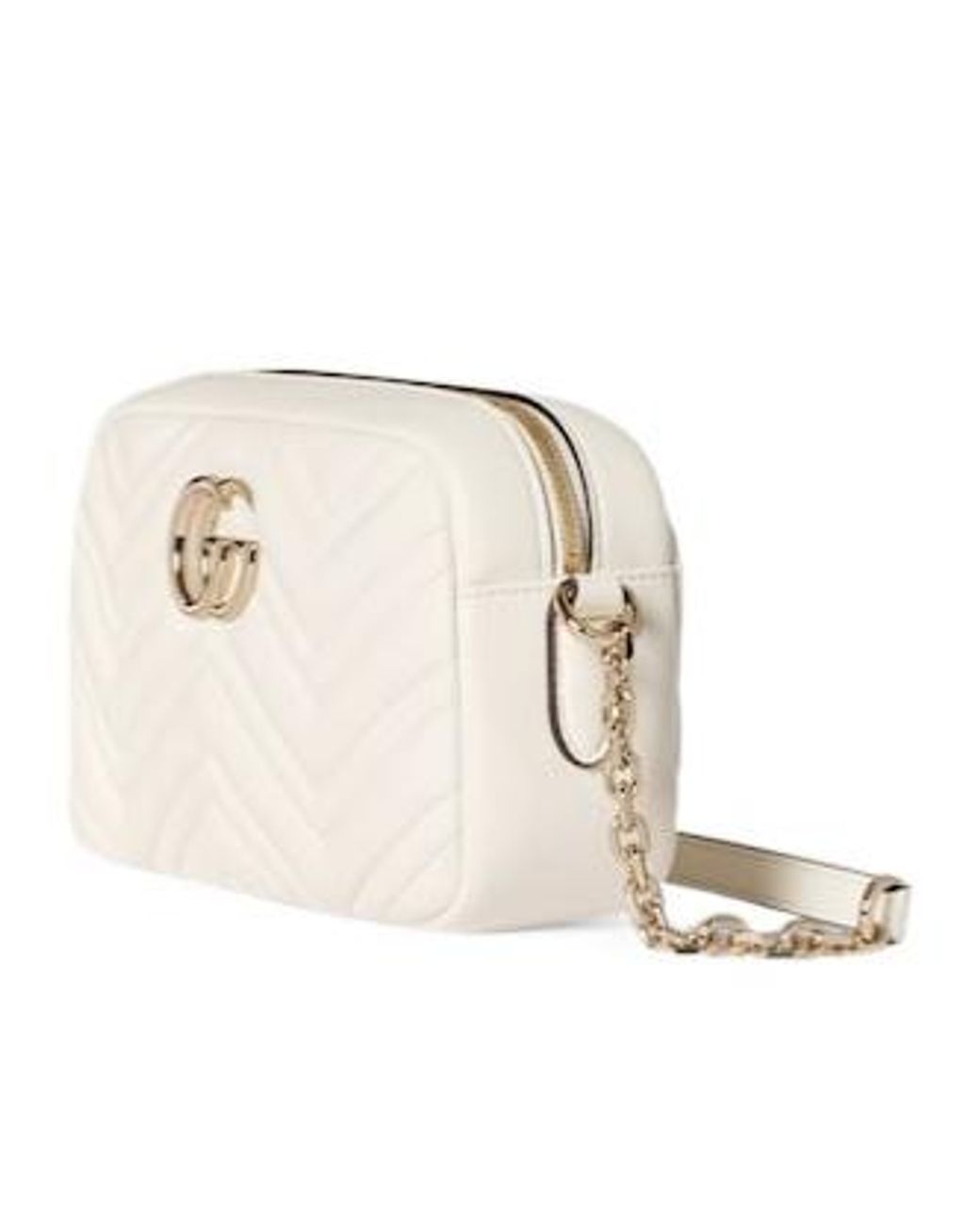 Gucci Natural Gg Marmont Small Camera Bag