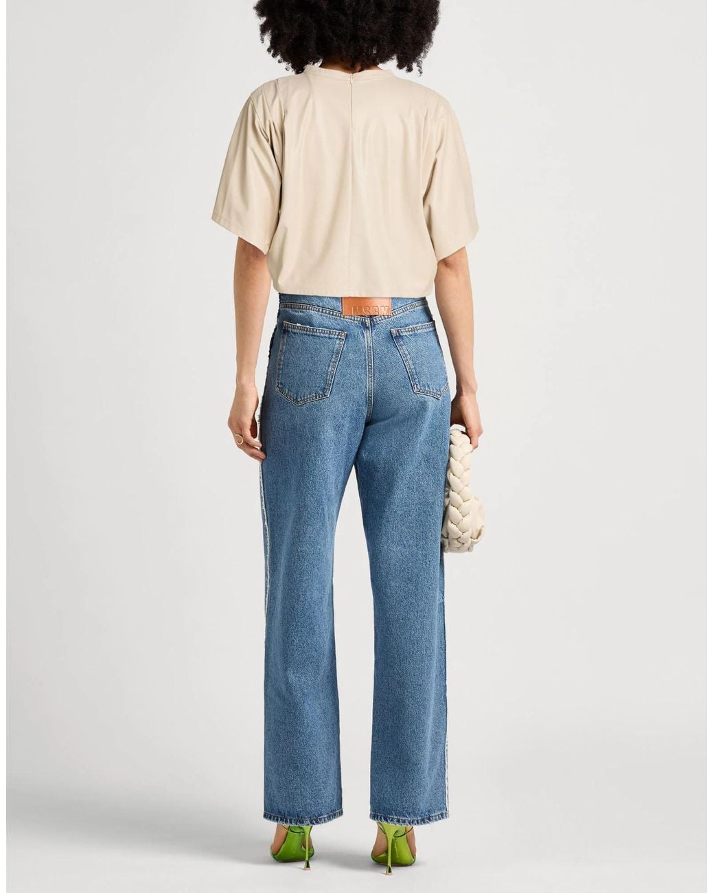 Isabel Marant Natural Crop Top