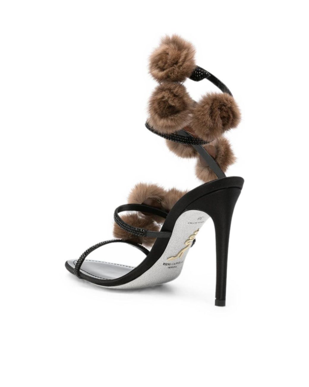 Rene Caovilla White René Caovilla Rosalia Stiletto Heel Sandals