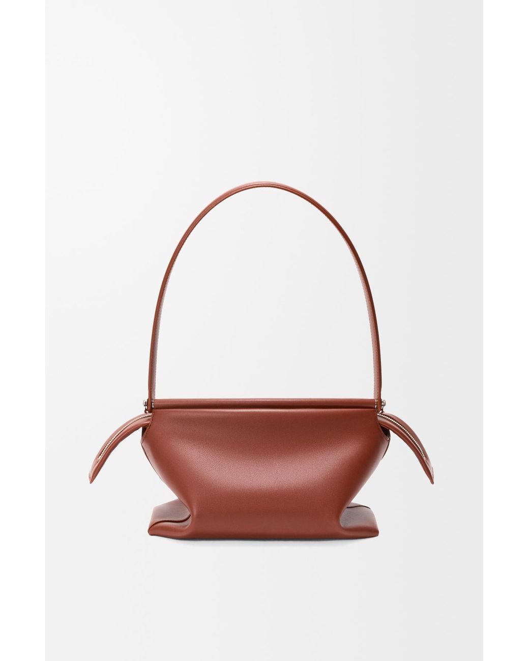 Loewe Brown Medium Top Handle Shoulder Bag