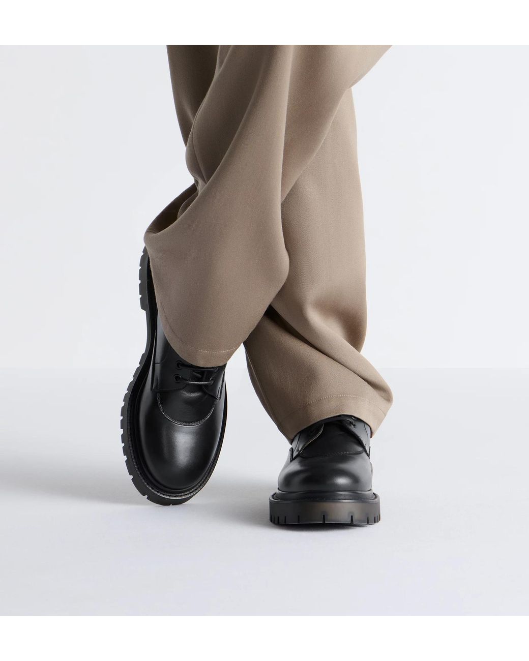 Dior Black Homme Explorer Iii Derby Shoes for men
