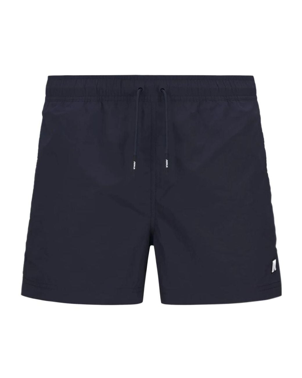 K-Way Blue Mellow Cargo Swim Shorts for men