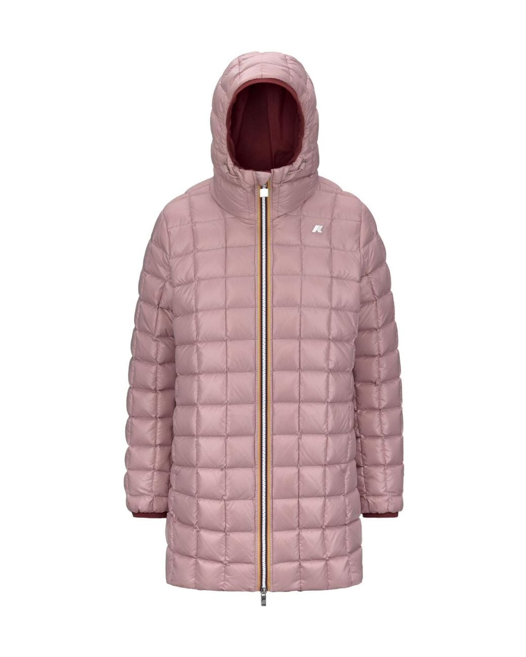 K-Way Red Sophie Hooded Reversible Parka