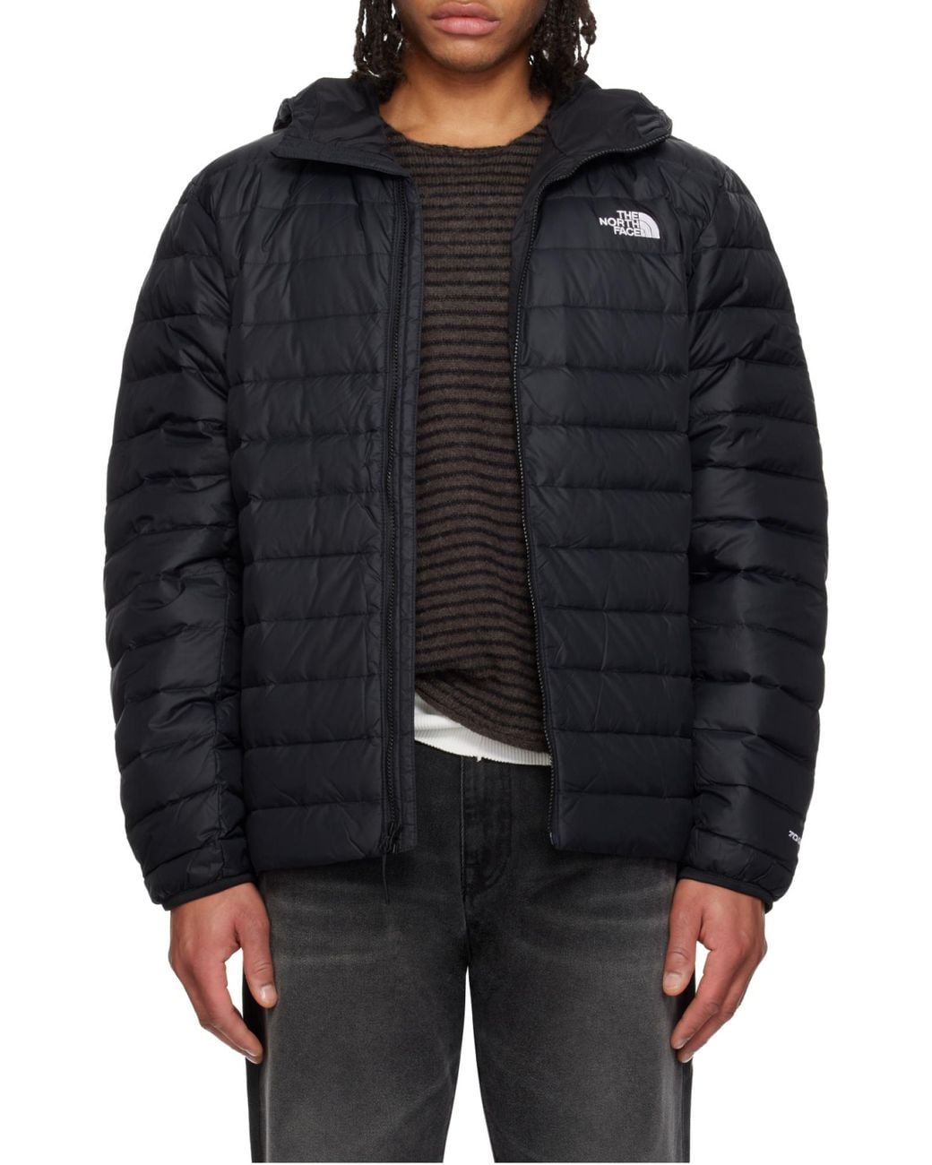 The North Face Black Classic Down Jacket for men