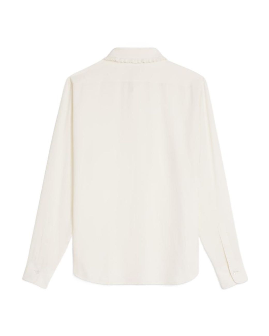 Céline White Loose Shirt
